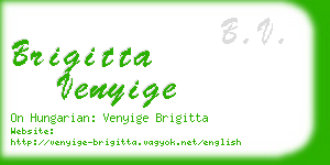brigitta venyige business card